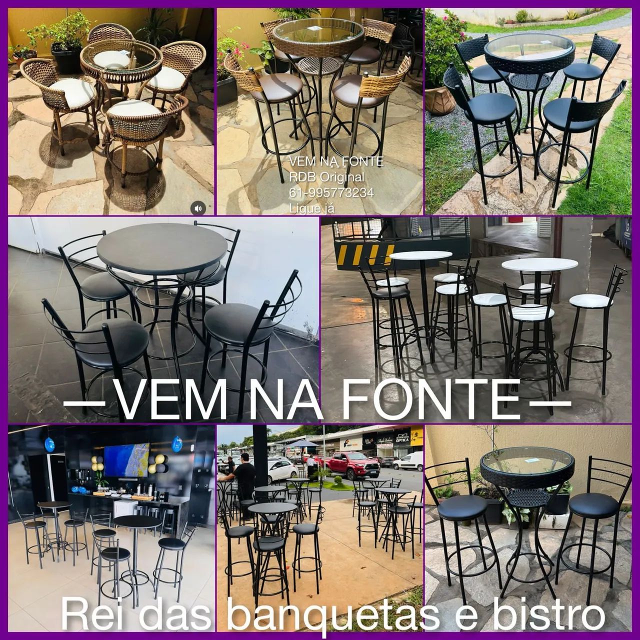Mesa bistrô qualidade e preço acessível  - Foto 2