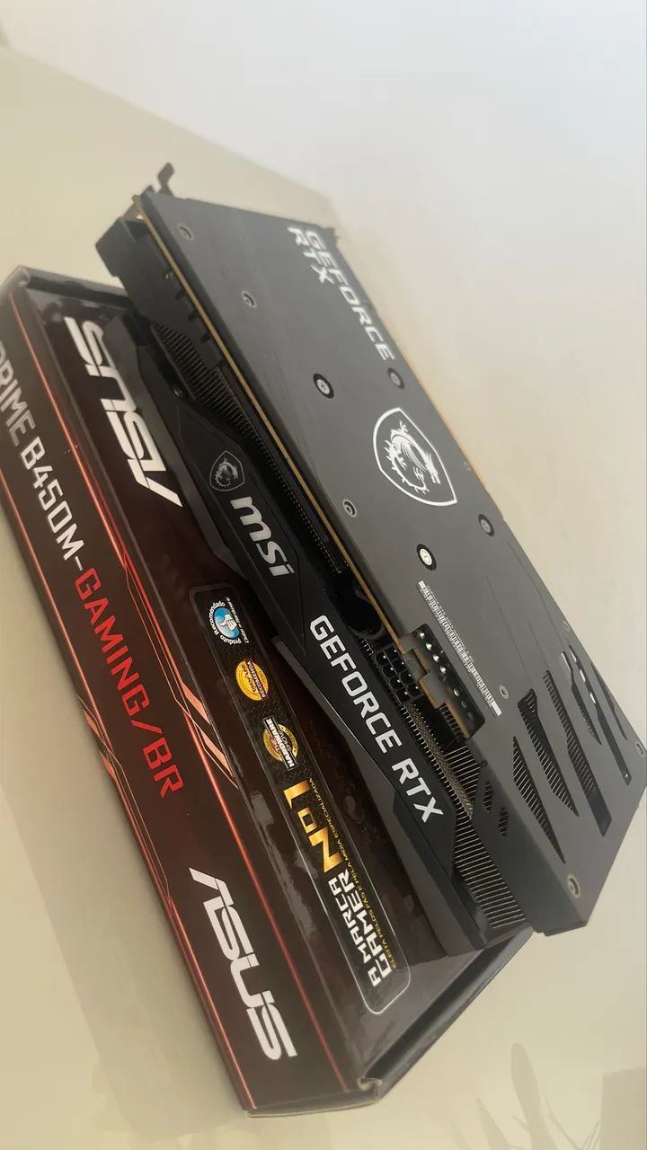 RTX 3050 MSI 8GB Ventus 2X OC GDDR6 Placa de vídeo NVIDIA - Foto 2