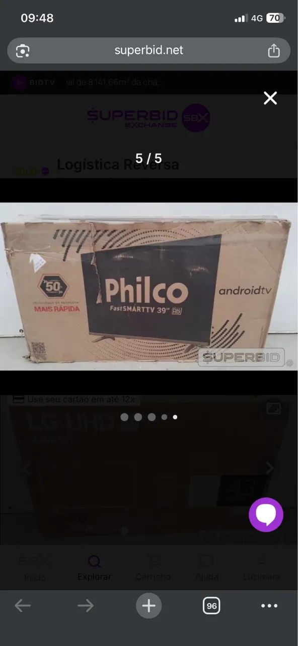 Tv Philco 39 polegadas 