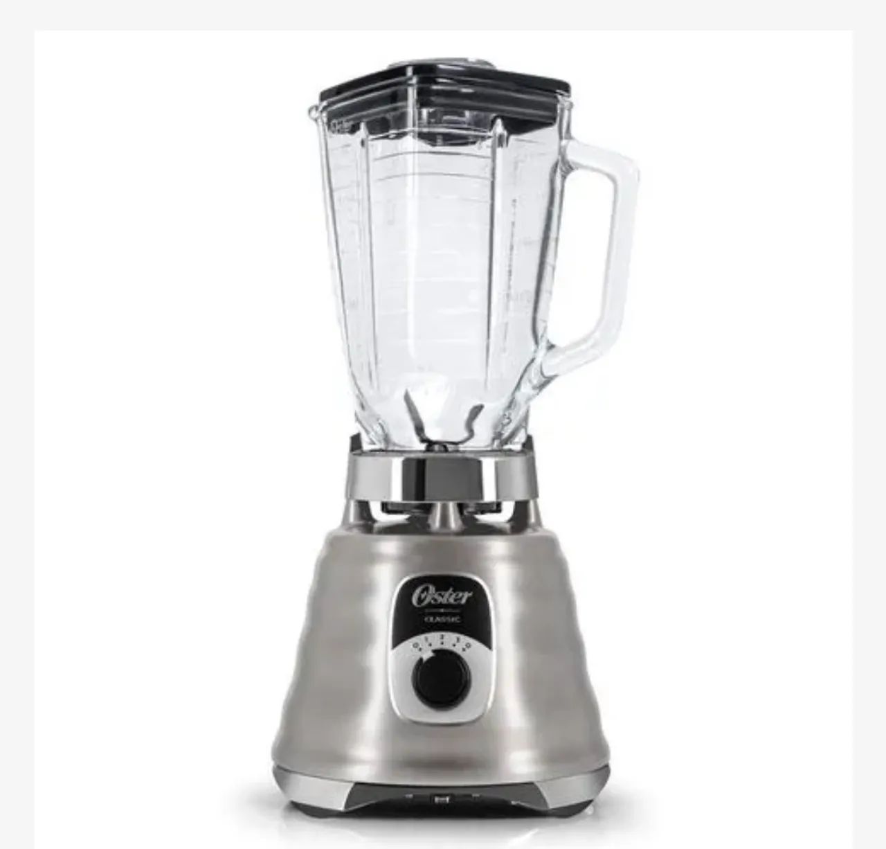 Liquidificador New Osterizer 1,25l clássico aço escovado na caixa nunca utilizado Oster - Foto 2