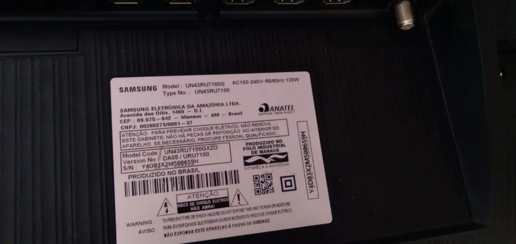 tv smart un43ru7100 - Foto 3