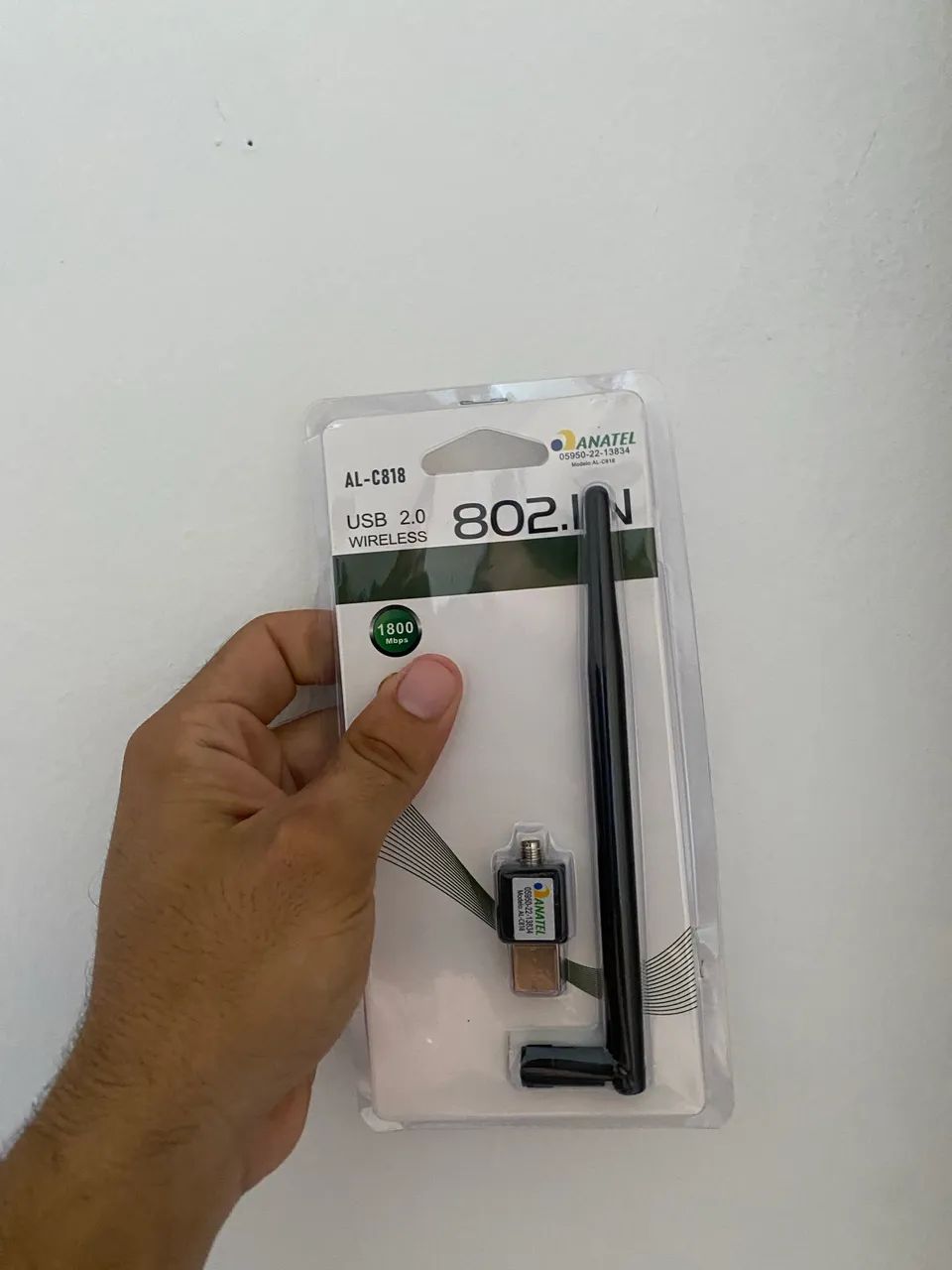 Adaptador Wi-Fi para Pc USB  - Foto 2