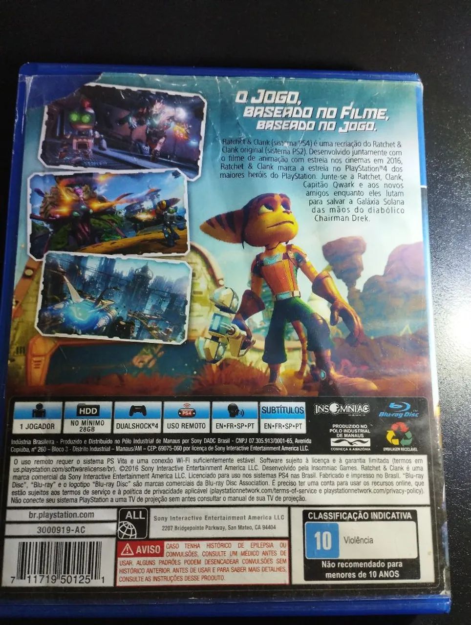 Jogo de ps4 Ratchet plano  - Foto 2