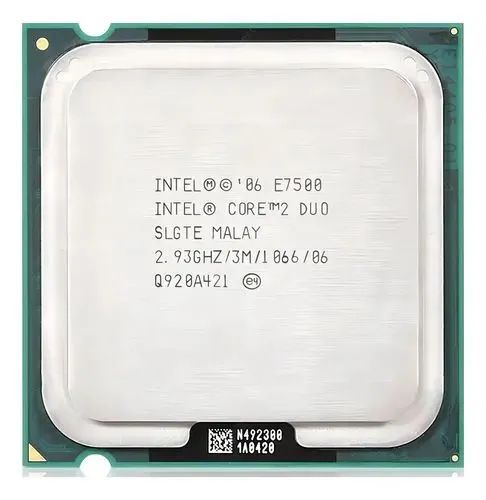 Processador Intel core 2 duo E7500 2,93GHz