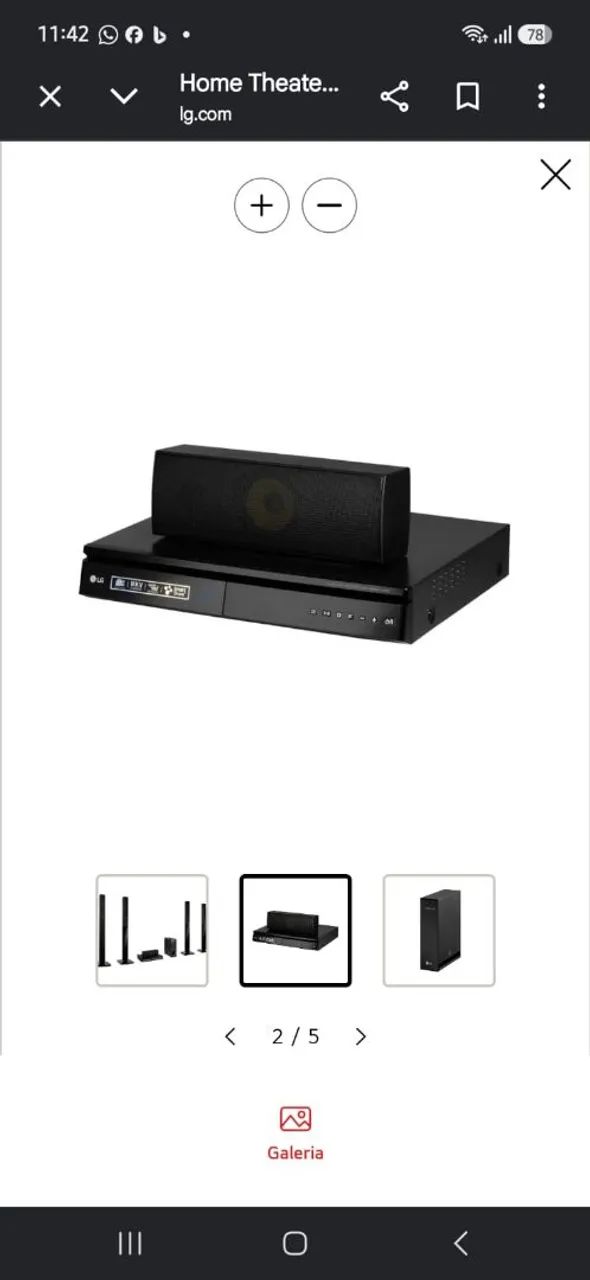 Home theater LG LHB655 - Foto 5