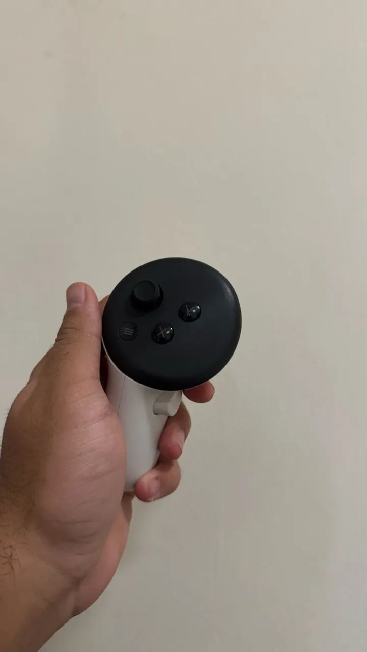 META QUEST 3S - VR COM SUPORTE PRA CABEÇA E CABO LINK - Foto 5
