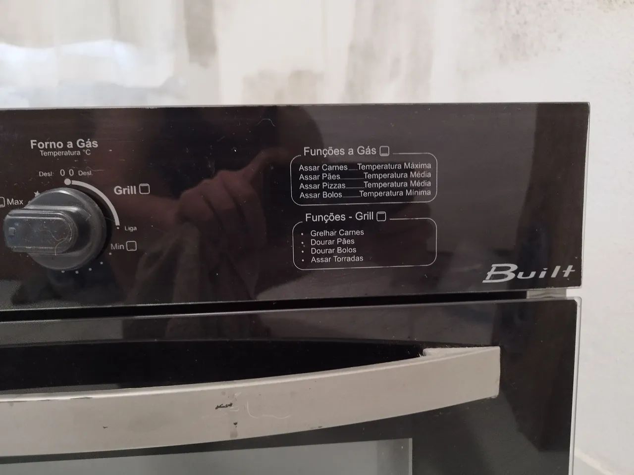Forno a Gás de Embutir Built 50L com Grill - 220V - Sem Uso - Foto 3