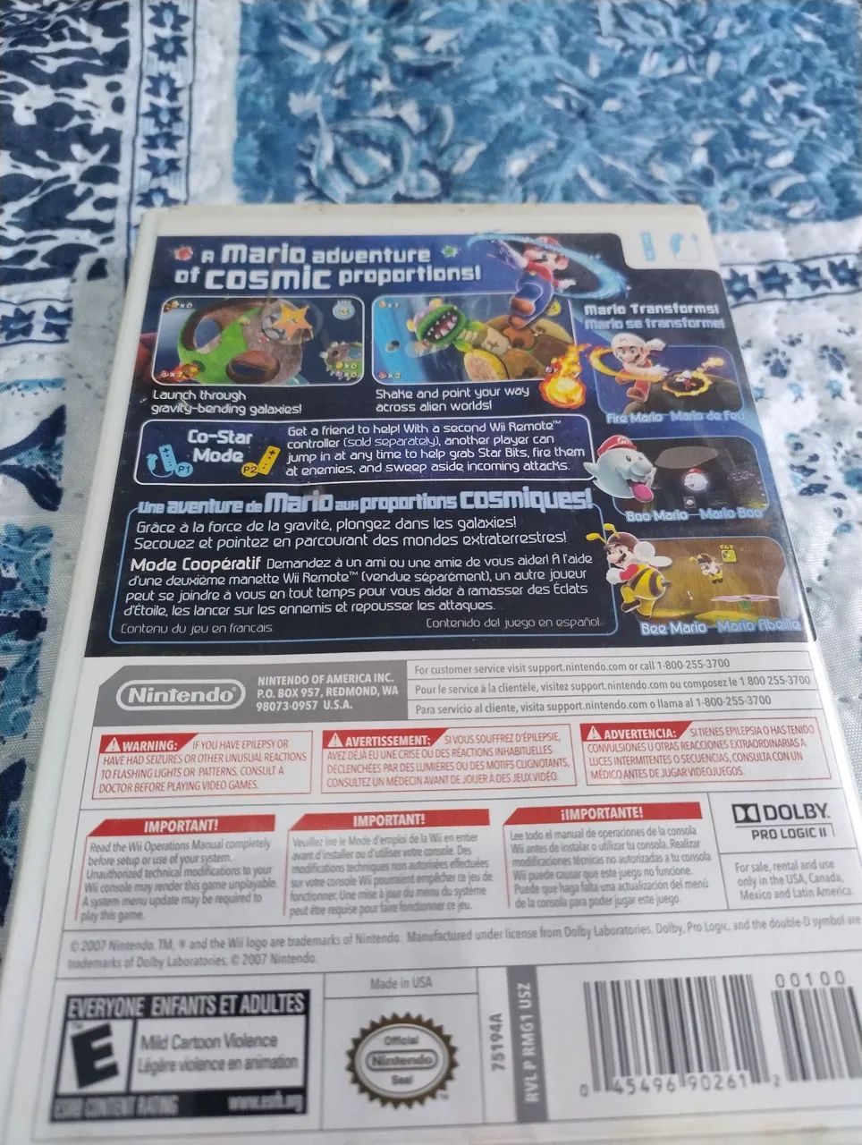 Super Mario Galaxy Nintendo Wii  - Foto 3