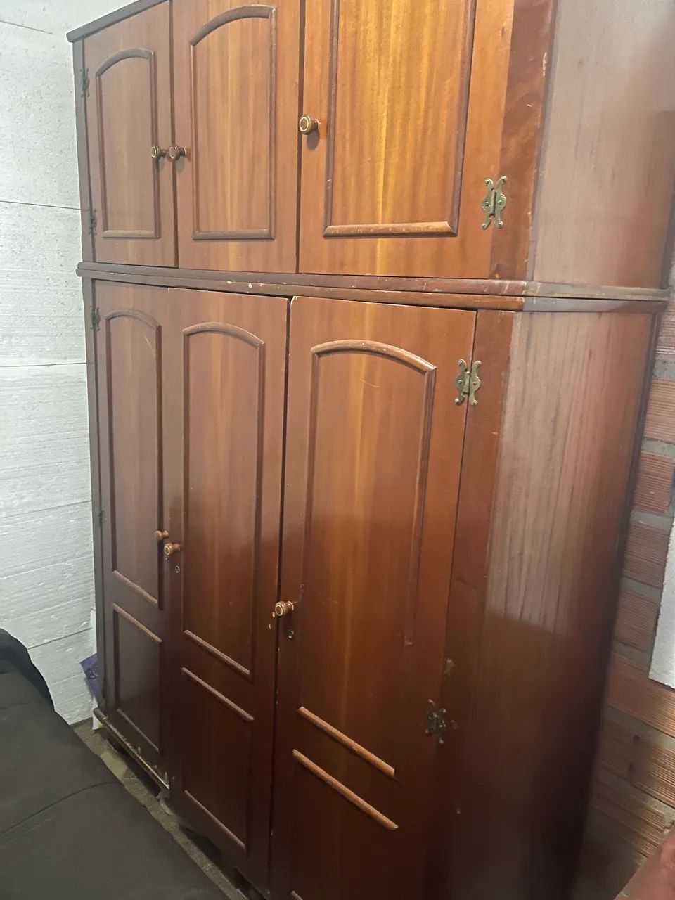 GUARDA ROUPA MADEIRA MACIÇA  - Foto 4