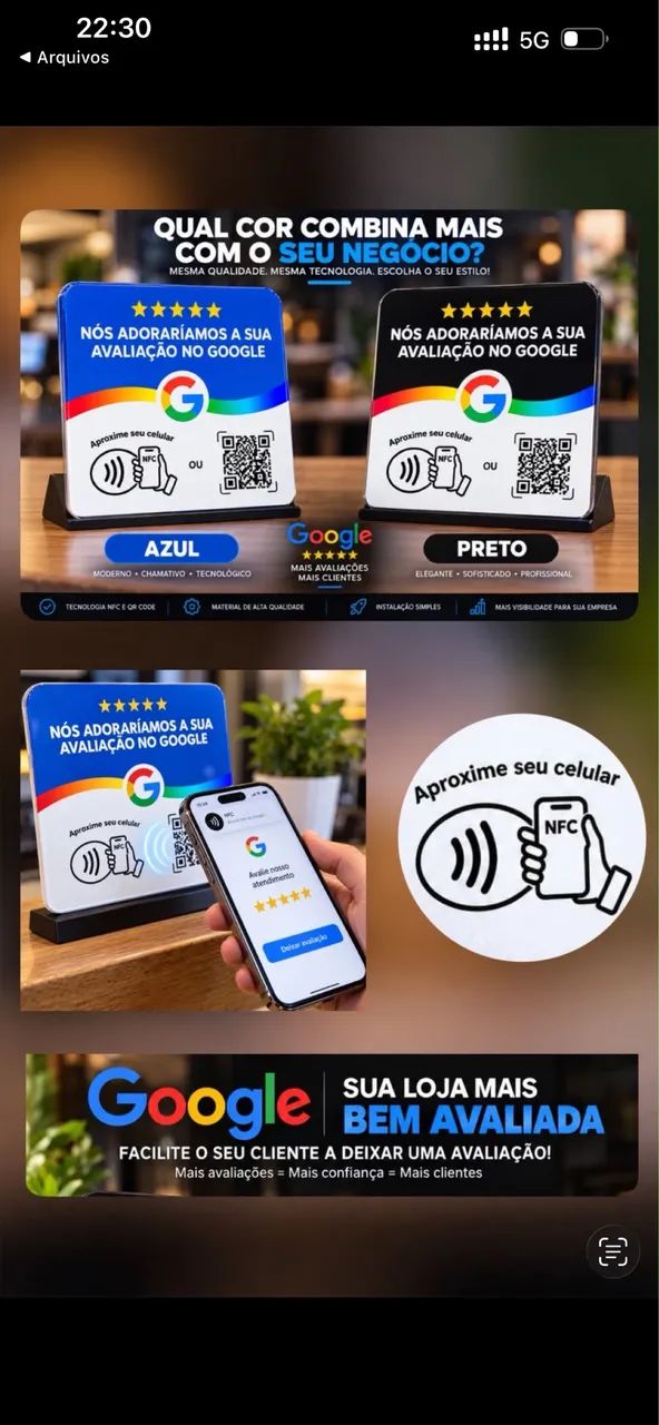 TAG NFC GOOGLE - Foto 3