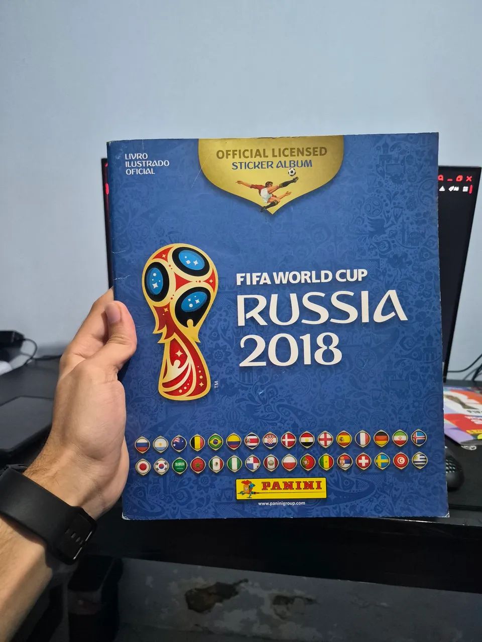 Álbum da COPA DE 2018 COM CR7 E MBAPPÉ