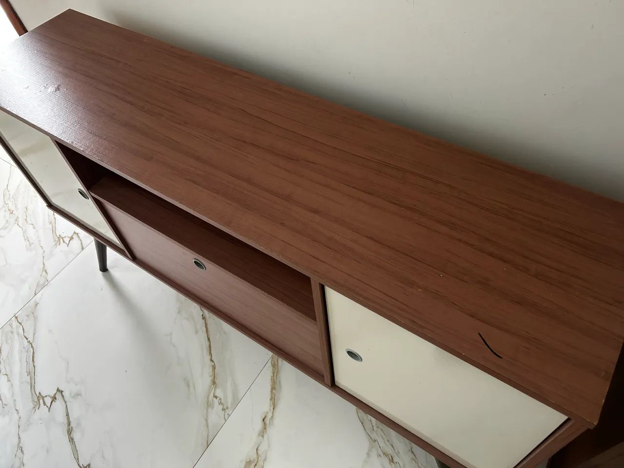 Rack para TV estilo retrô - Foto 3