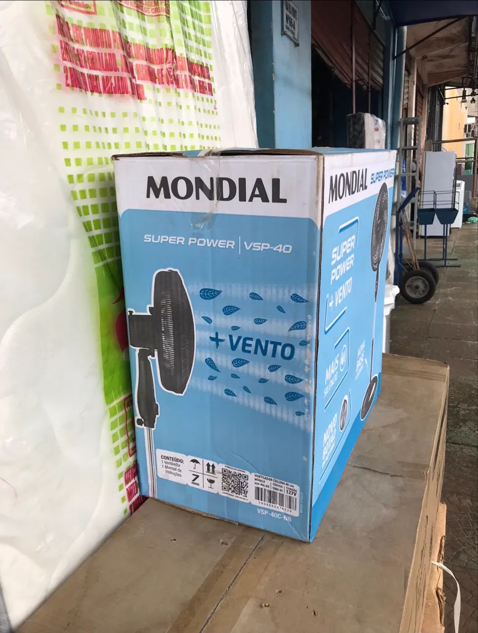 Ventilador Mondial de pé  - Foto 3