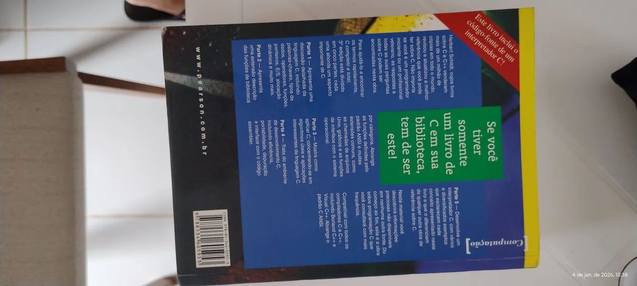 Livro C Completo e Total 3 Ed Herbert Schildt - Foto 2