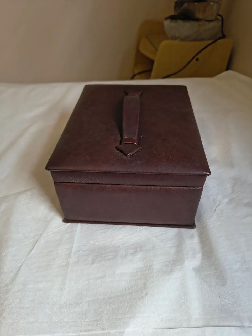 Caixa porta jóias antigo  - Foto 4