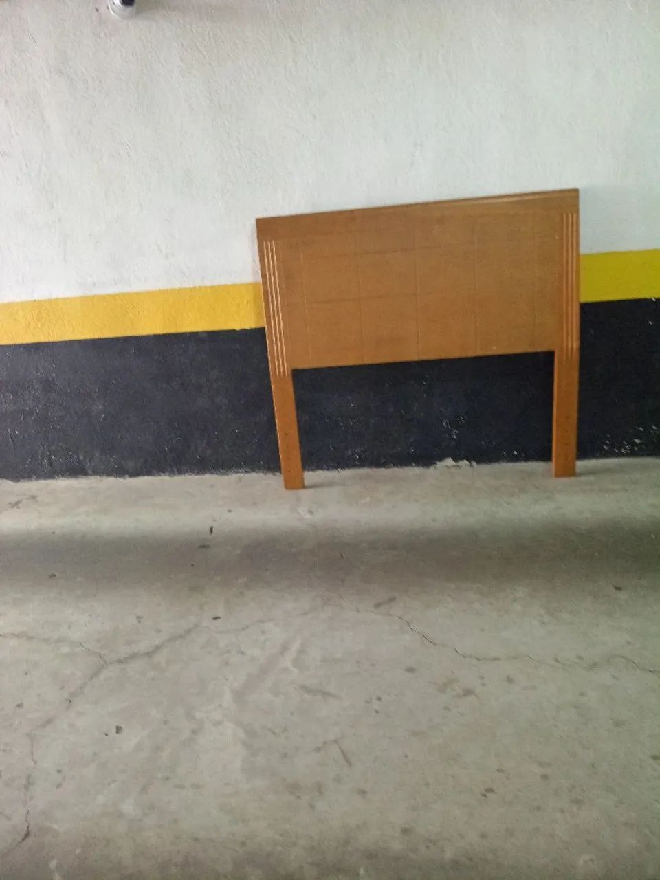 Cabeceira de cama de casal madeira maciça