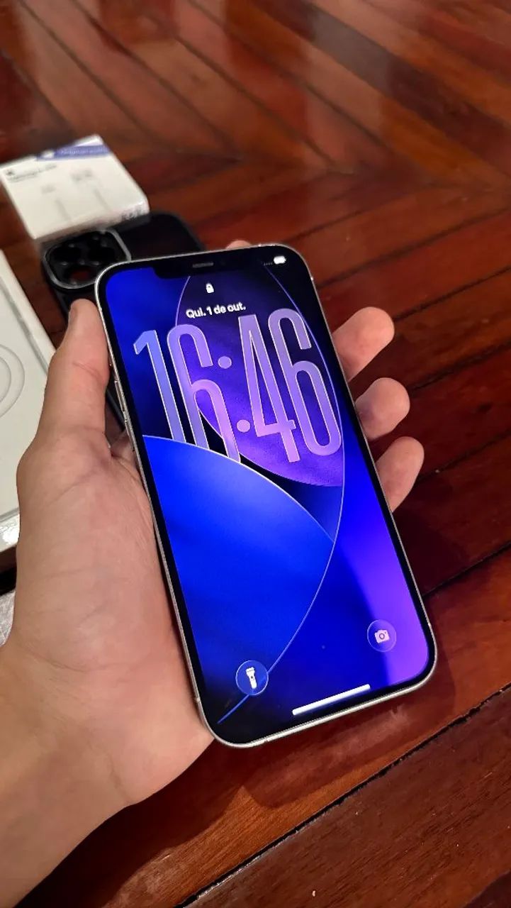 IPHONE 12 PRO MAX 128GB - BRANCO - Foto 3