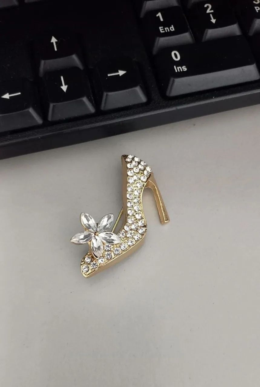 Broche de Sapato Strass (novo) - Foto 4