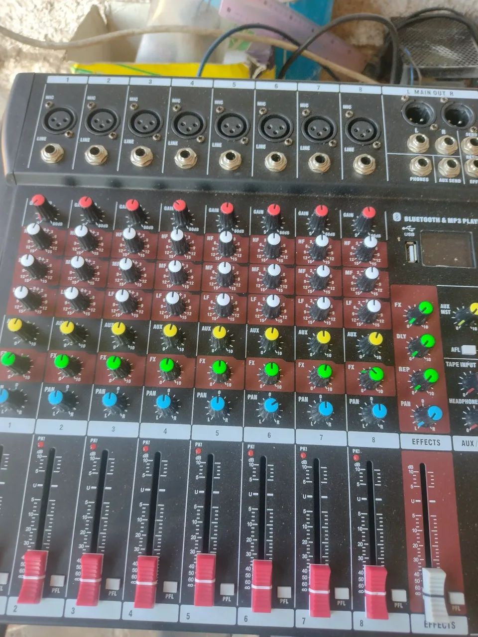 Mesa de som 
