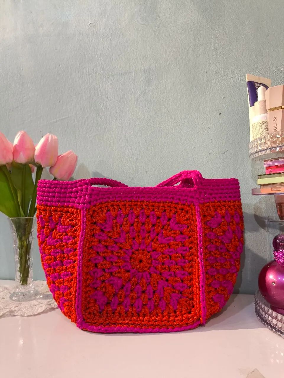 Bolsas em crochê - Foto 4