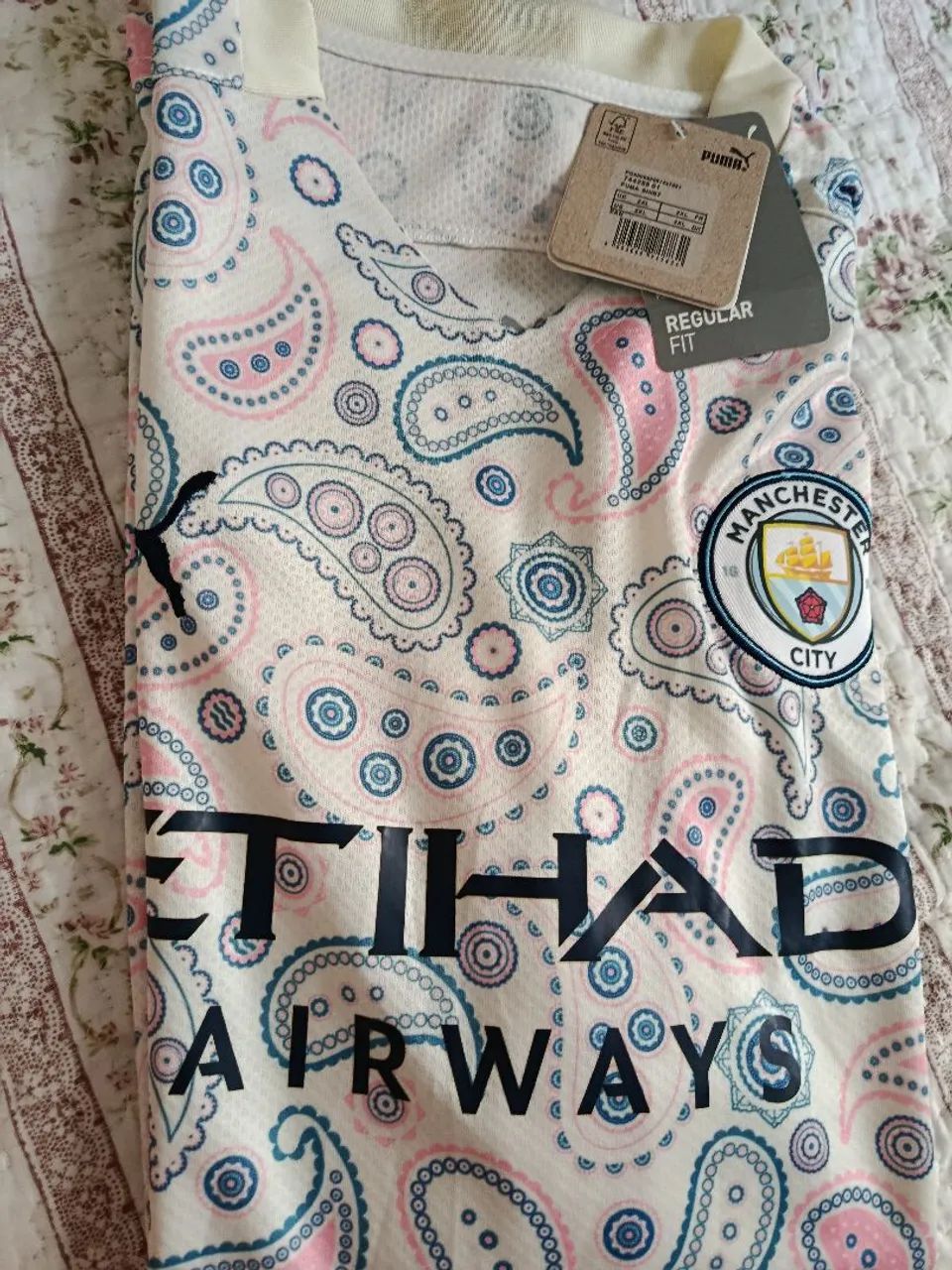 Camisa do Manchester City - Uniforme 3- 2020/21 - Foto 2