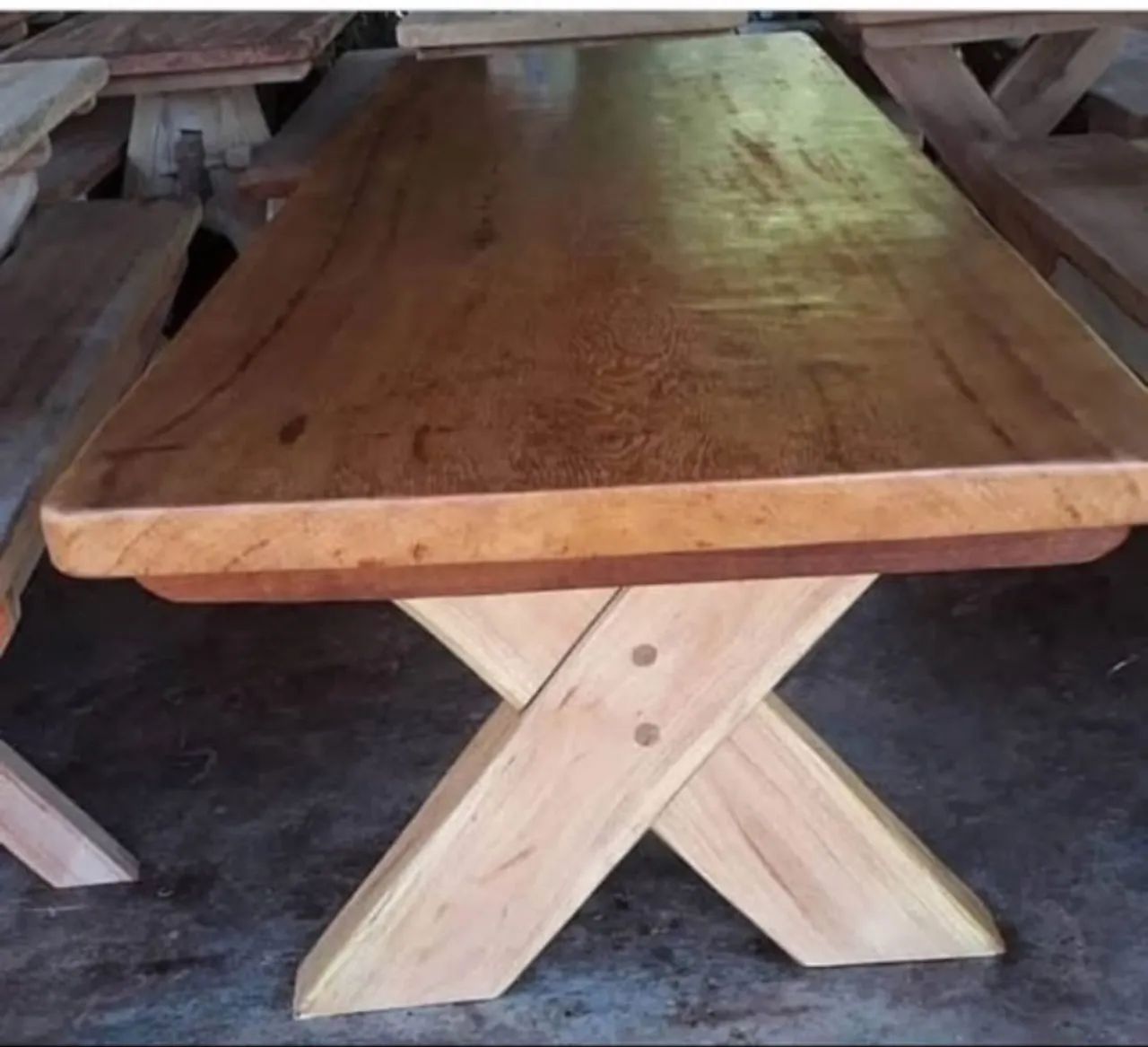 Mesa  rústica 