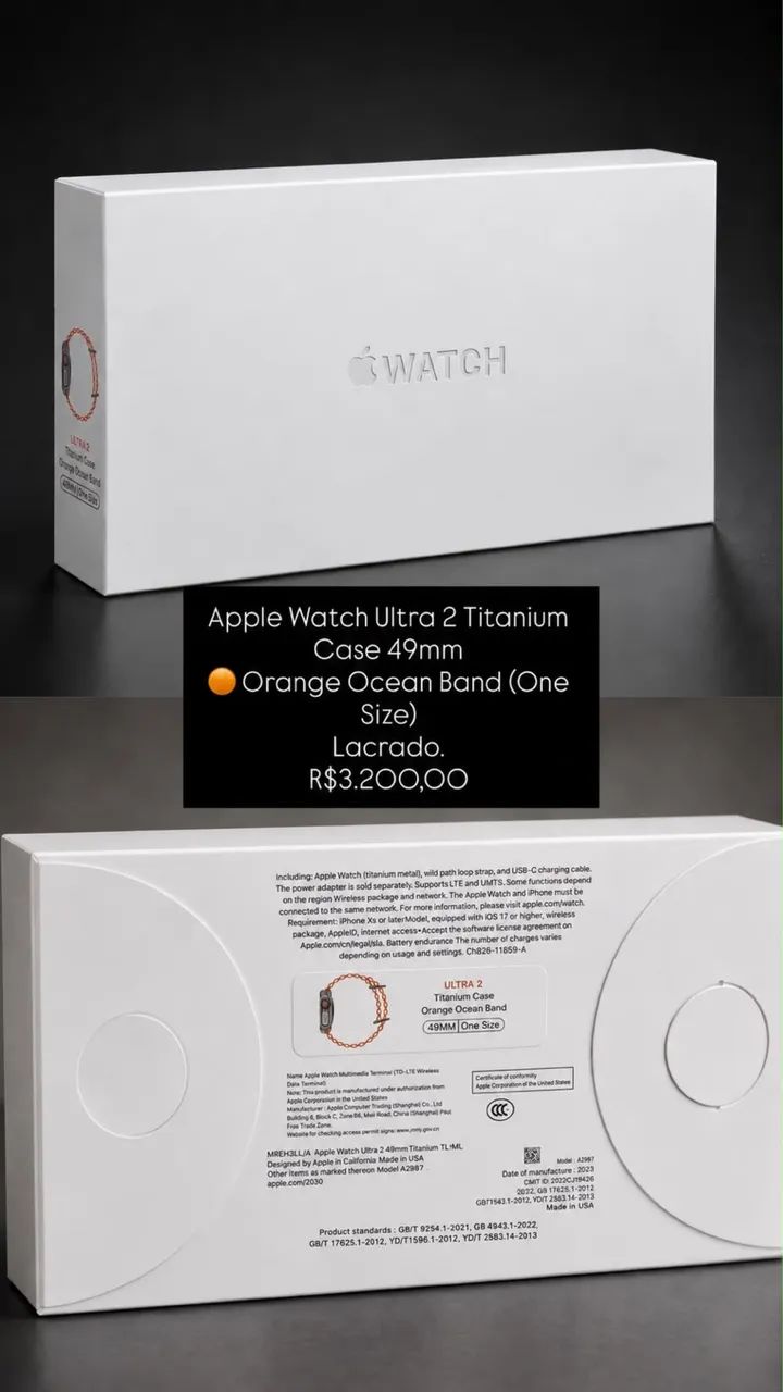 Apple Watch Ultra 2 49mm 