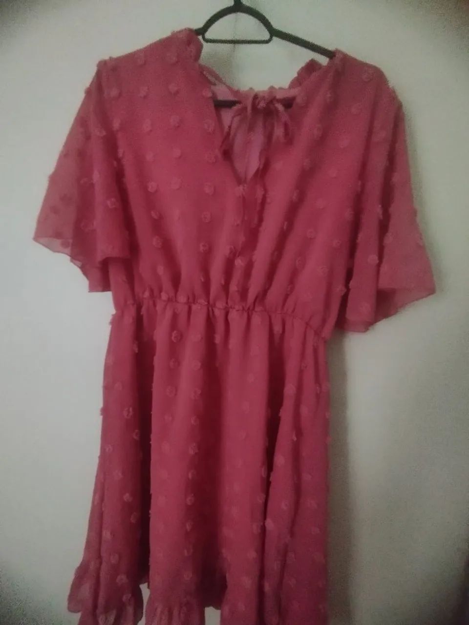 VESTIDO ROSA - TAMANHO M