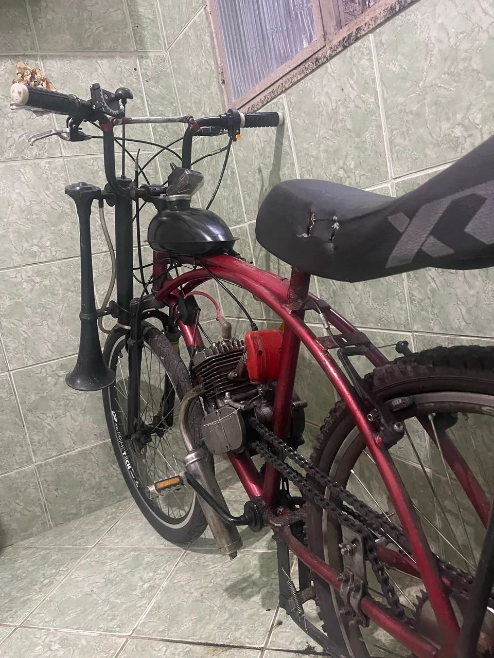 Vendo bicicleta motorizada 80cc  - Foto 3