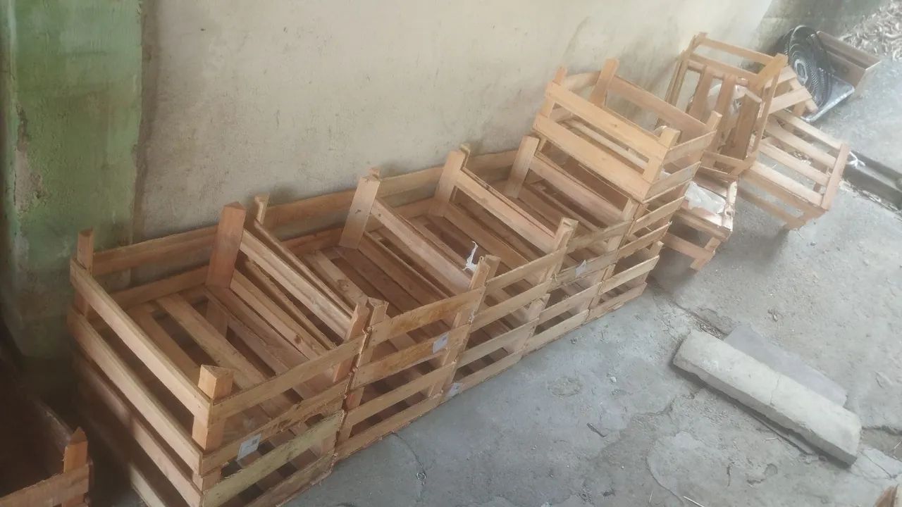 Caixas de madeira de frutas  - Foto 5