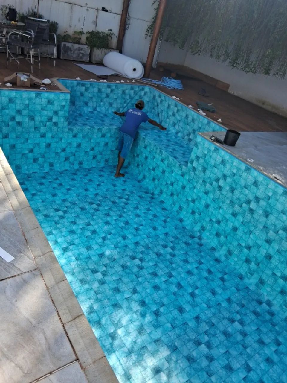 vinil e manutenção para piscinas  - Foto 3