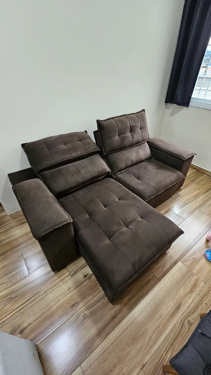 Sofa encosto e assento retrátil  - Foto 2