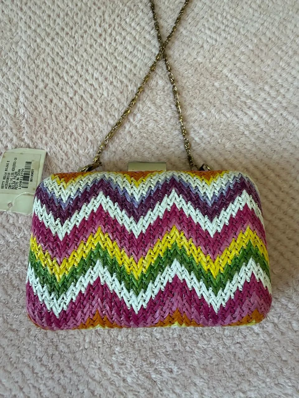 Bolsa clutch colorida  - Foto 2