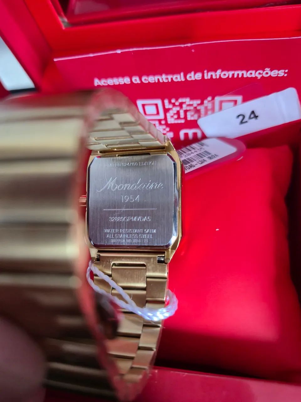 Relógio Mondaine 1954 - Foto 4