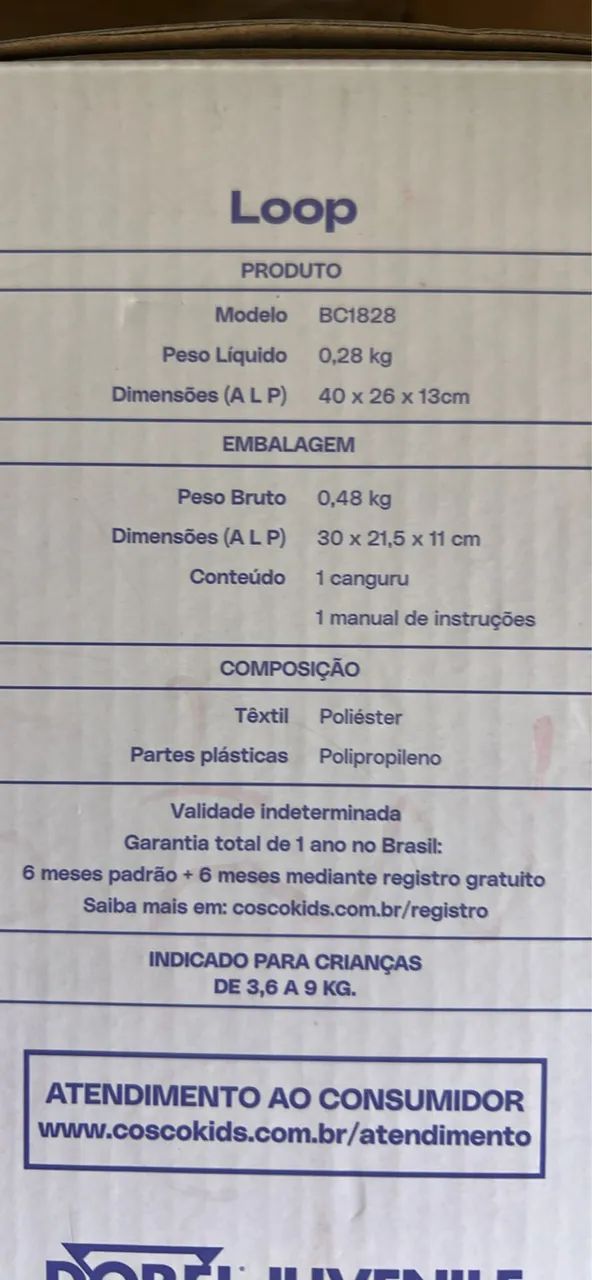Canguru para bebê - Foto 3