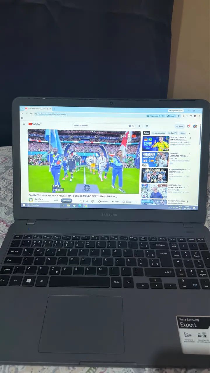 Notebook Samsung I5 - 16GB RAM - SSD 