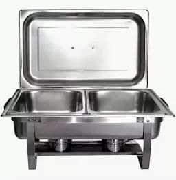 Locação de réchaud de mesa e buffet térmico 6 cubas 