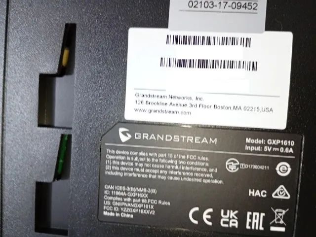 Telefone IP Grandstream GXP/1610 - Foto 3