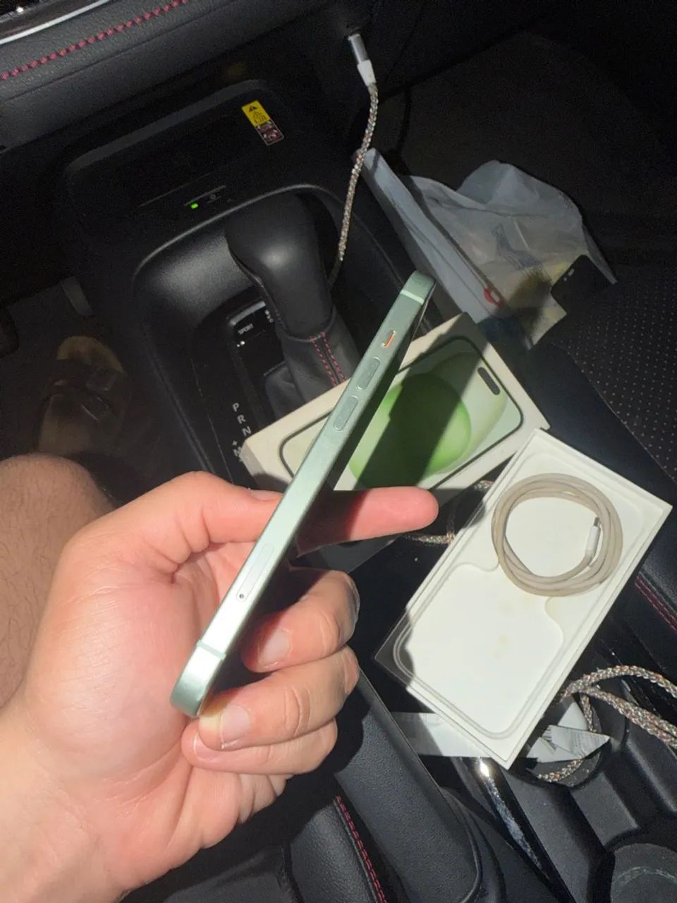 IPHONE 15 VERDE 86% SAÚDE DA BATERIA - Foto 4