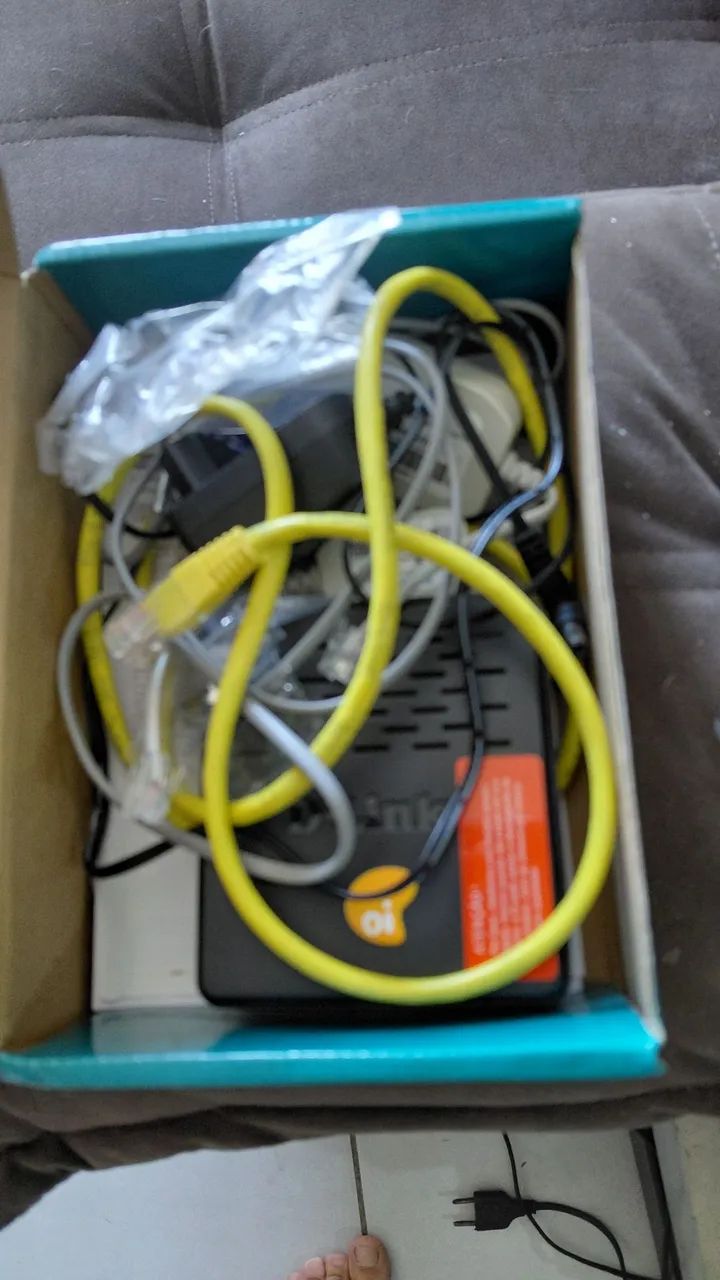 MODEM OI + KIT DE INSTALAÇÃO 
