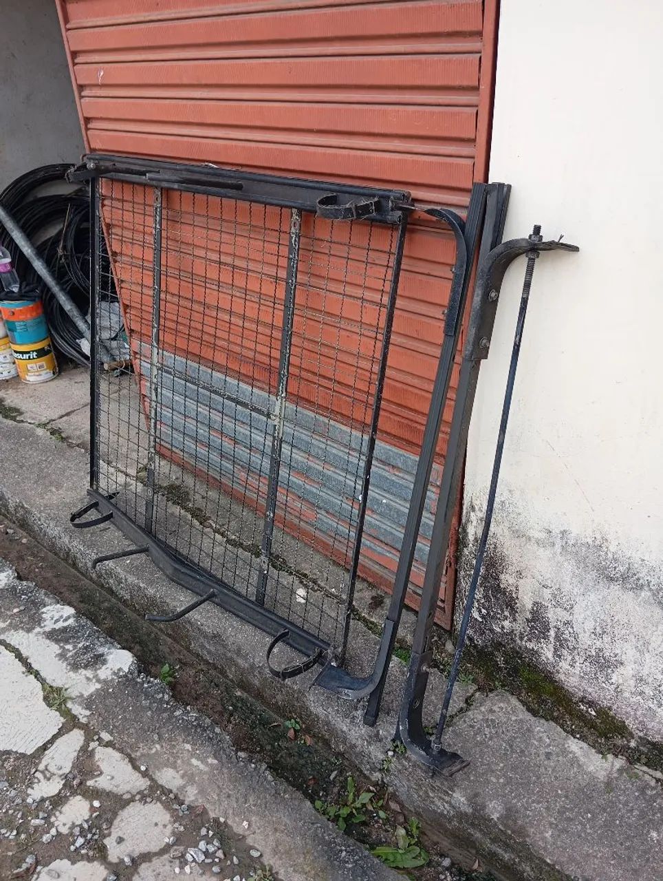 Rack pra carro para carregar escadas.