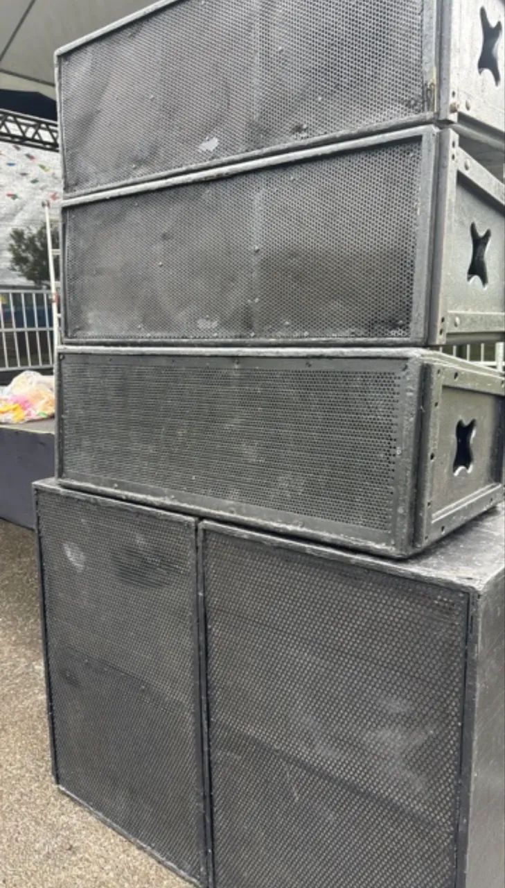 Gabinete de line array 2x12 + Guia de onda  - Foto 3