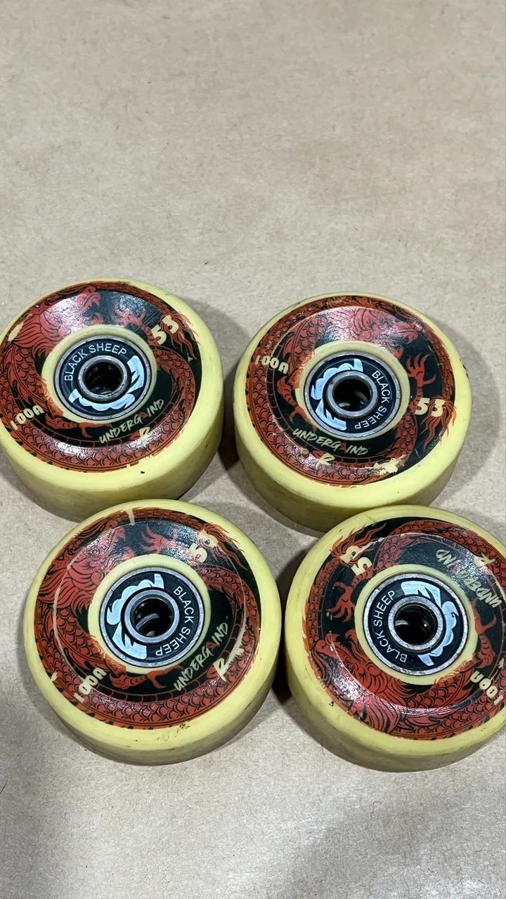 Roda Undergrind 53mm, 100a - Foto 2