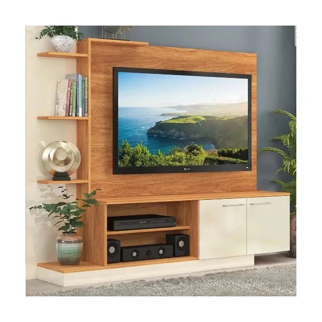 Estante Para Tv E Home Theater Até 55 Polegadas  - Foto 2