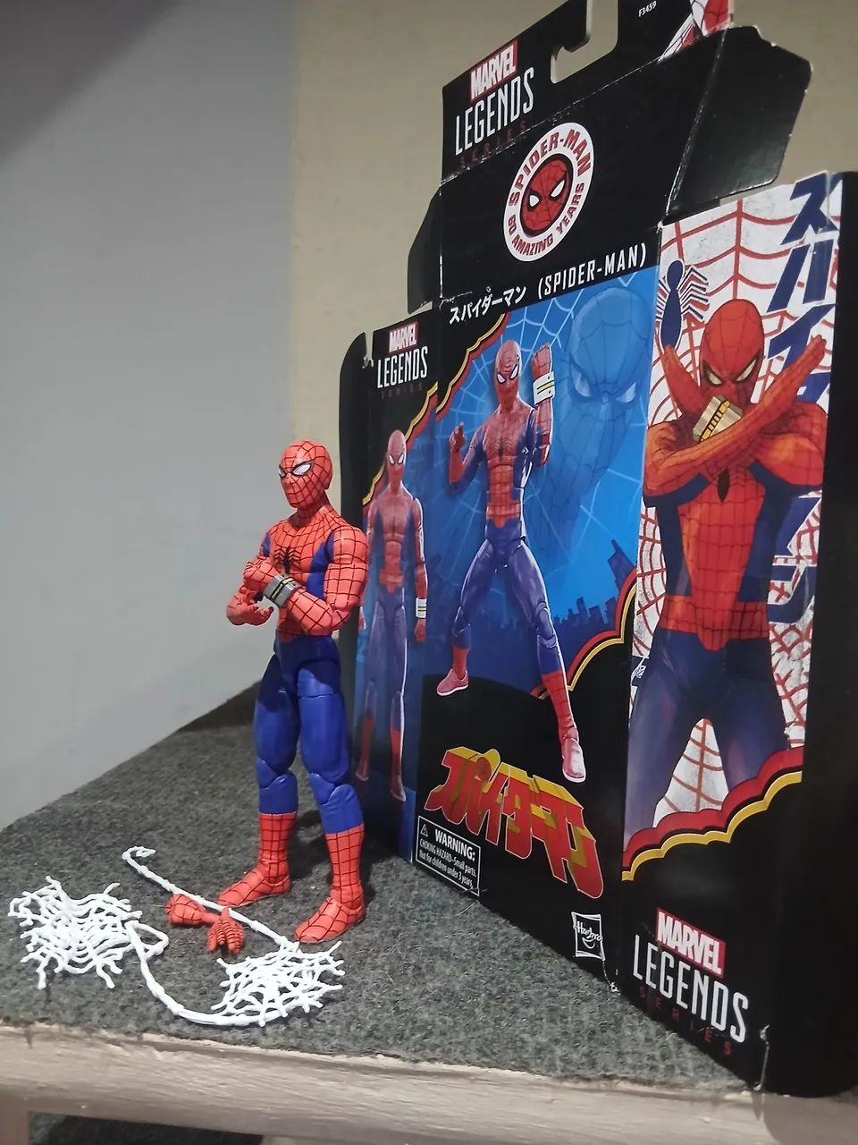 Homem Aranha Spider Man japonês Marvel Legends  - Foto 3