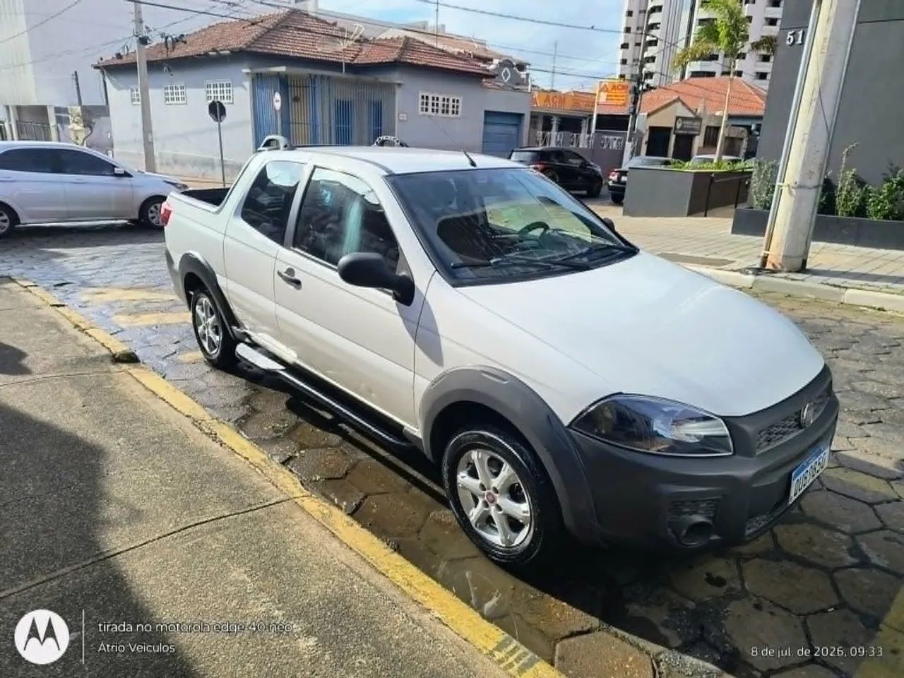 Fiat Strada Working Hard 1.4 Fire Flex 8V CD 2020 - Foto 2
