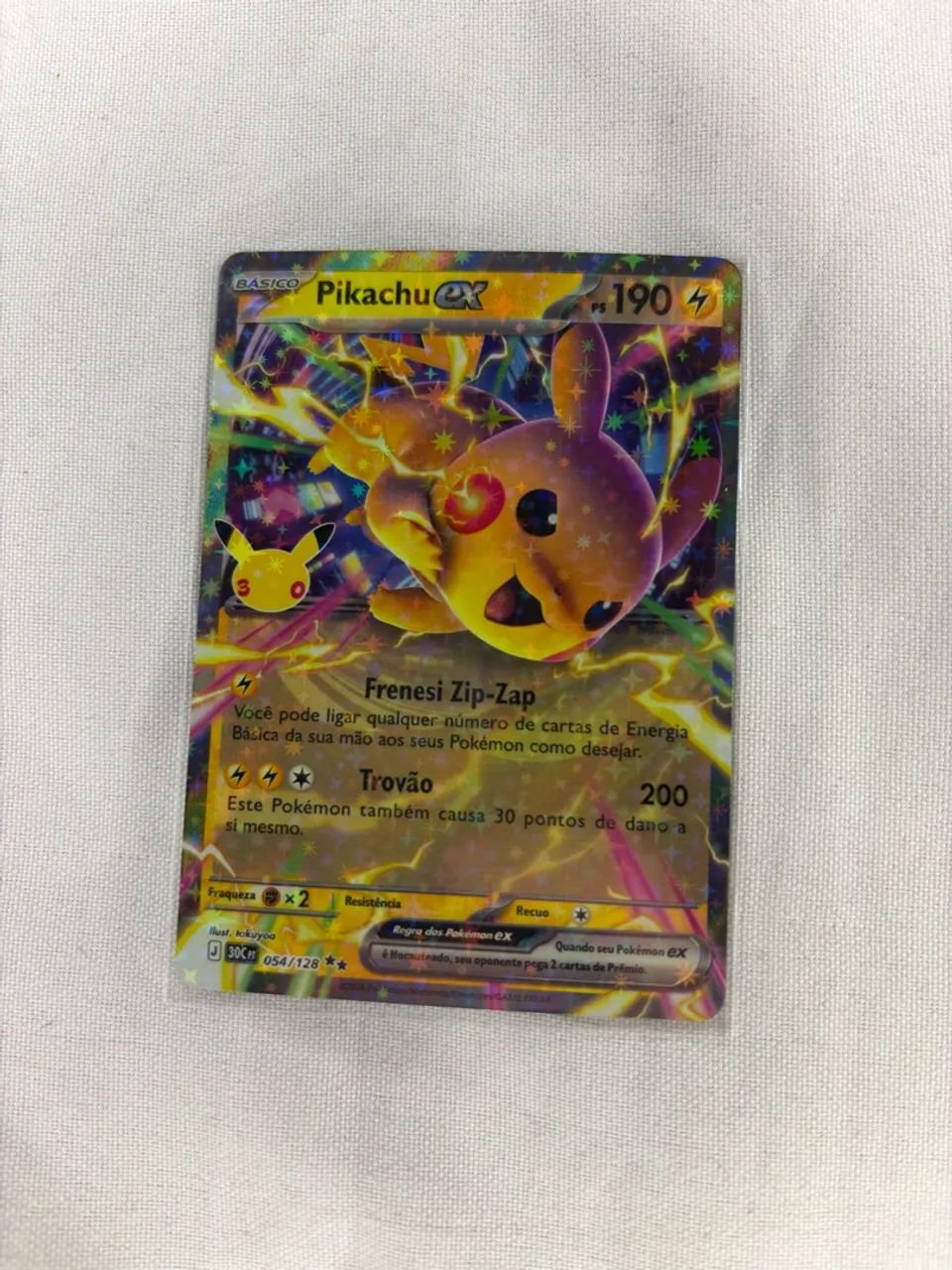 Carta Pokémon ?Pikachu ex?
