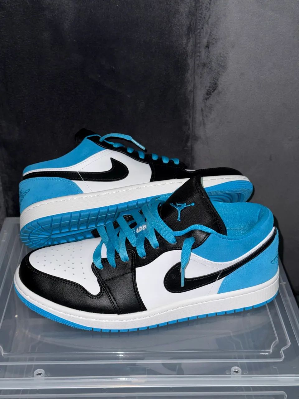 Tênis Nike Jordan 1 Low Laser Blue