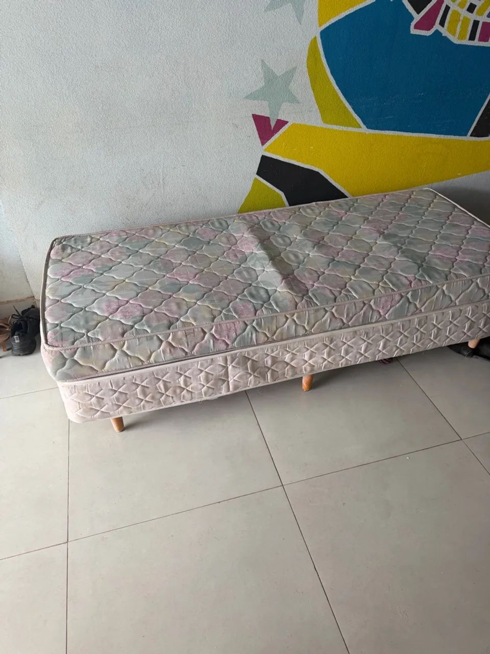 Cama box solteiro criança 