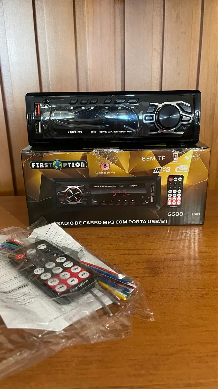 Som Automotivo com Bluetooth, USB e Rádio FM  - Foto 4